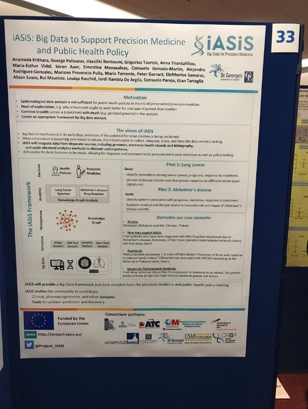 iASiS poster presented at St George's Research Day | IASIS